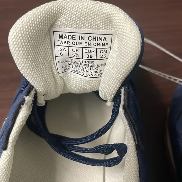 Polo Ralph Lauren Navy Sneaker kids.